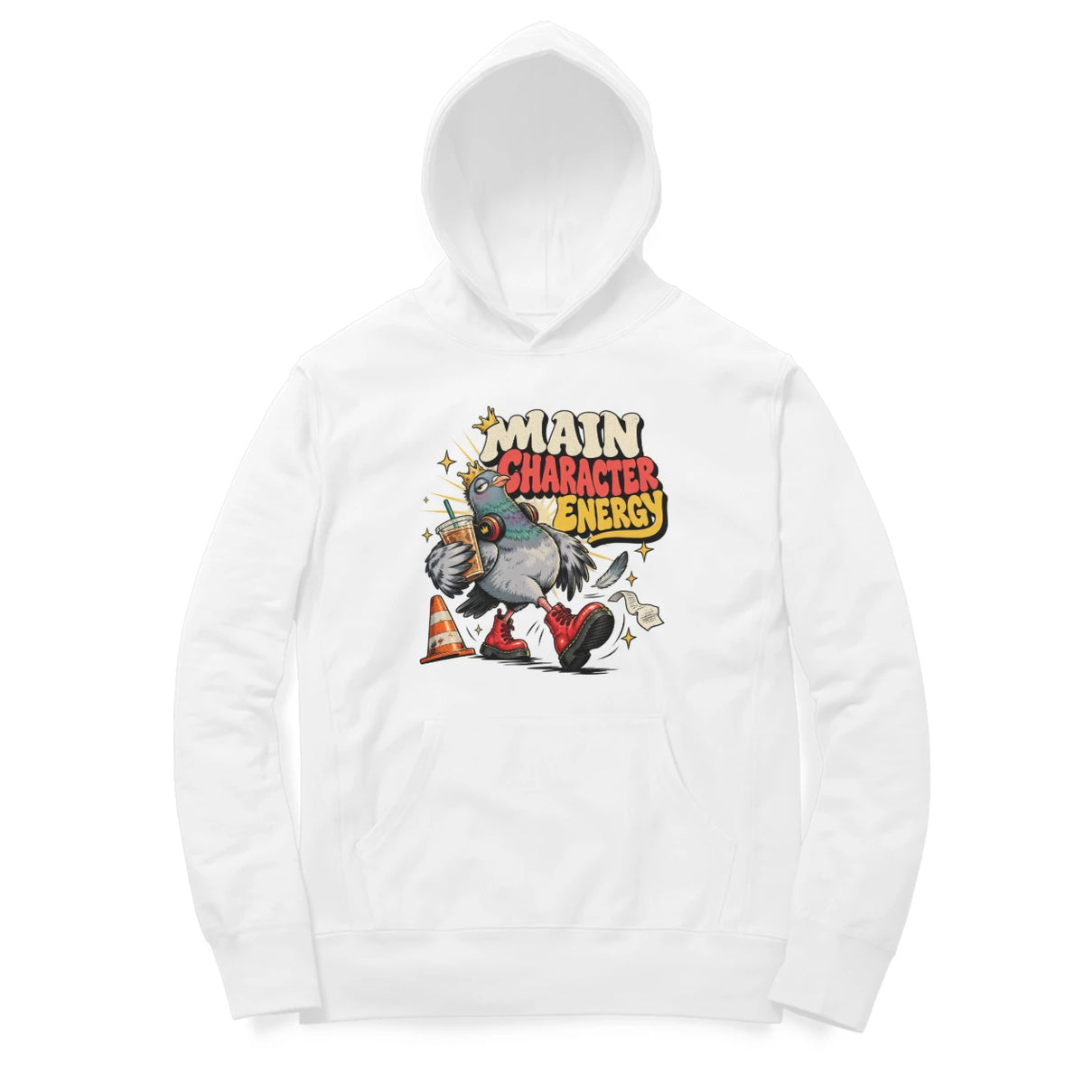 Oversized Hoodies - White