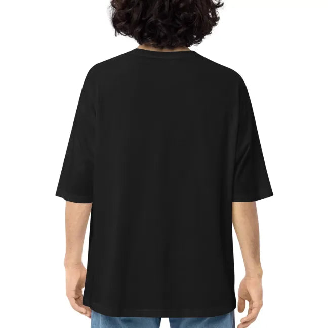 Men's 220 GSM Dropshoulder Oversized T-shirt - Back